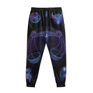 Libra And Astrological Signs Print Sweatpants