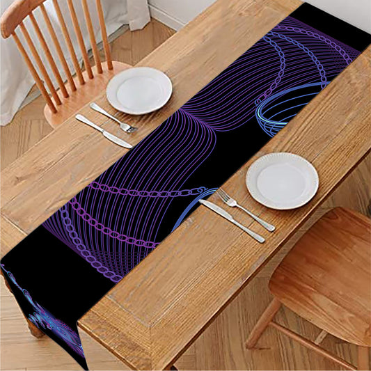 Libra And Astrological Signs Print Table Runner