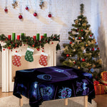 Libra And Astrological Signs Print Tablecloth