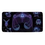 Libra And Astrological Signs Print Towel