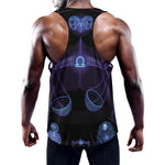 Libra And Astrological Signs Print Training Tank Top