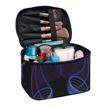 Libra And Astrological Signs Print Travel Makeup Bag