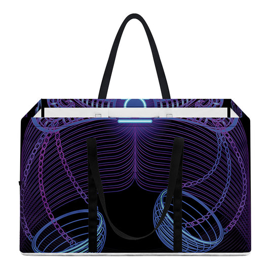 Libra And Astrological Signs Print Utility Tote Bag