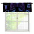 Libra And Astrological Signs Print Window Valance