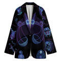Libra And Astrological Signs Print Women's Blazer
