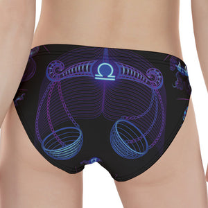 Libra And Astrological Signs Print Women's Panties