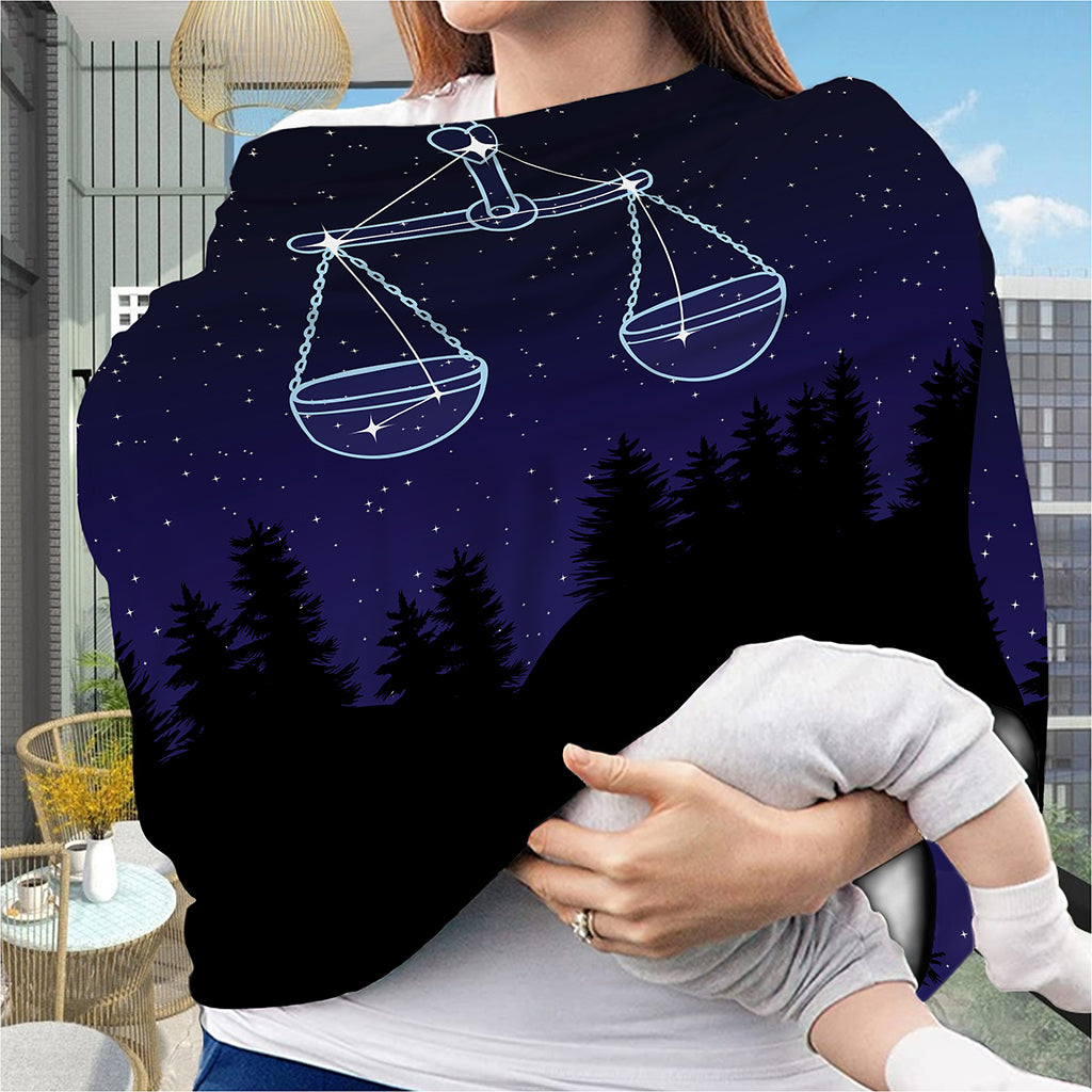 Libra Constellation Print Baby Seat Cover