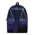 Libra Constellation Print Backpack