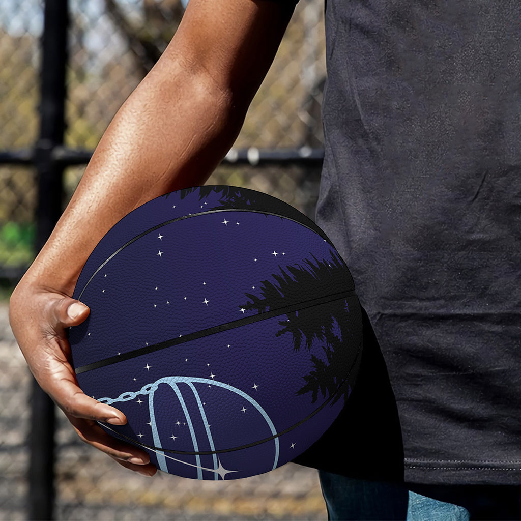 Libra Constellation Print Basketball