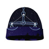 Libra Constellation Print Beanie