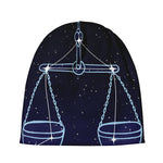 Libra Constellation Print Beanie