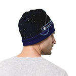 Libra Constellation Print Beanie