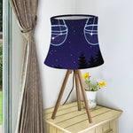 Libra Constellation Print Bell Lamp Shade