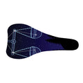 Libra Constellation Print Bicycle Seat Cover
