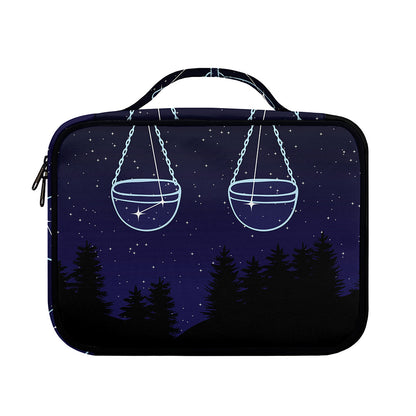 Libra Constellation Print Briefcase Bible Bag