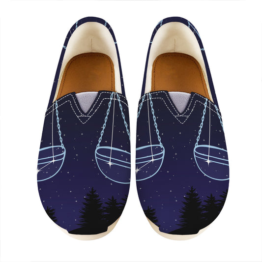 Libra Constellation Print Casual Shoes