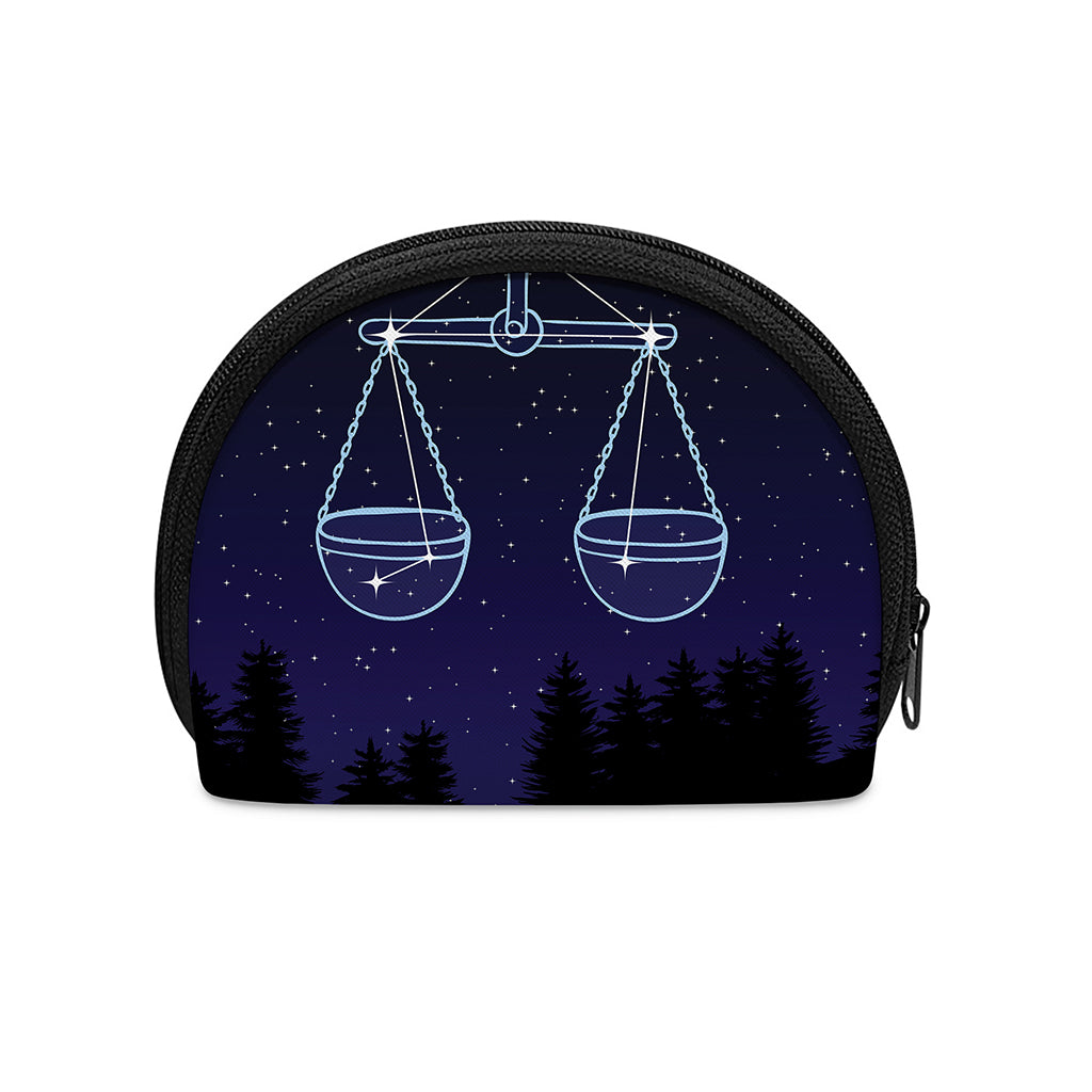 Libra Constellation Print Coin Purse