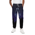 Libra Constellation Print Cotton Sweatpants