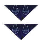 Libra Constellation Print Dog Bandana