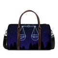 Libra Constellation Print Duffel Bag