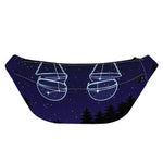 Libra Constellation Print Fanny Pack