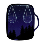 Libra Constellation Print Front Pocket Bible Bag