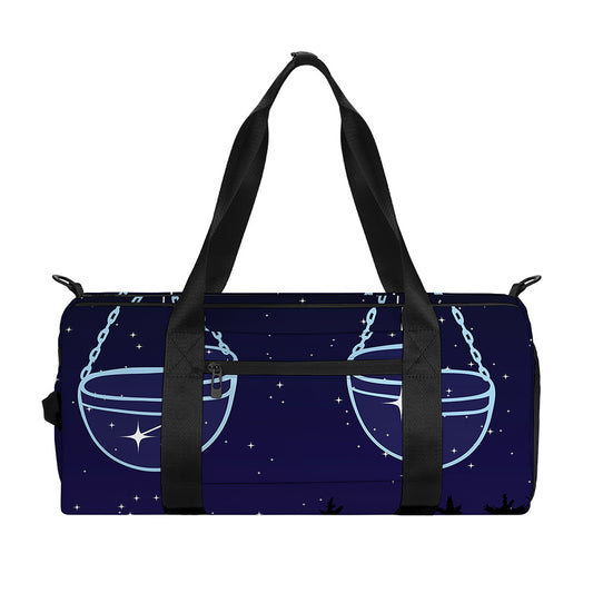 Libra Constellation Print Gym Bag