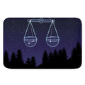 Libra Constellation Print Indoor Door Mat