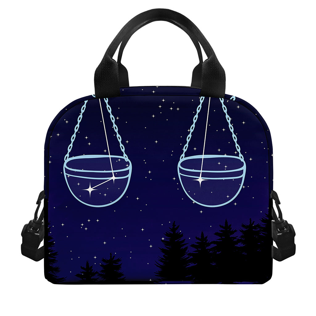 Libra Constellation Print Insulated Lunch Bag