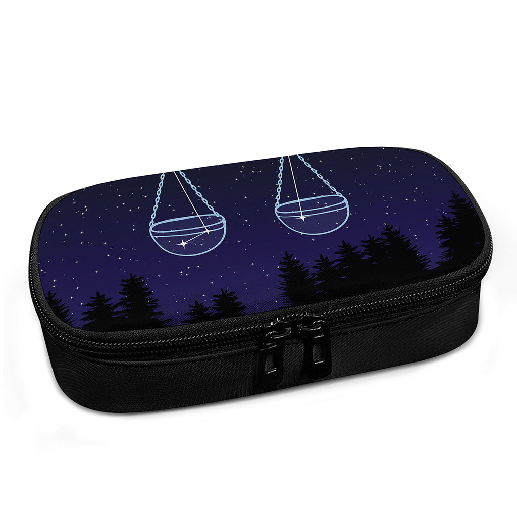 Libra Constellation Print Insulin Cooler Travel Case