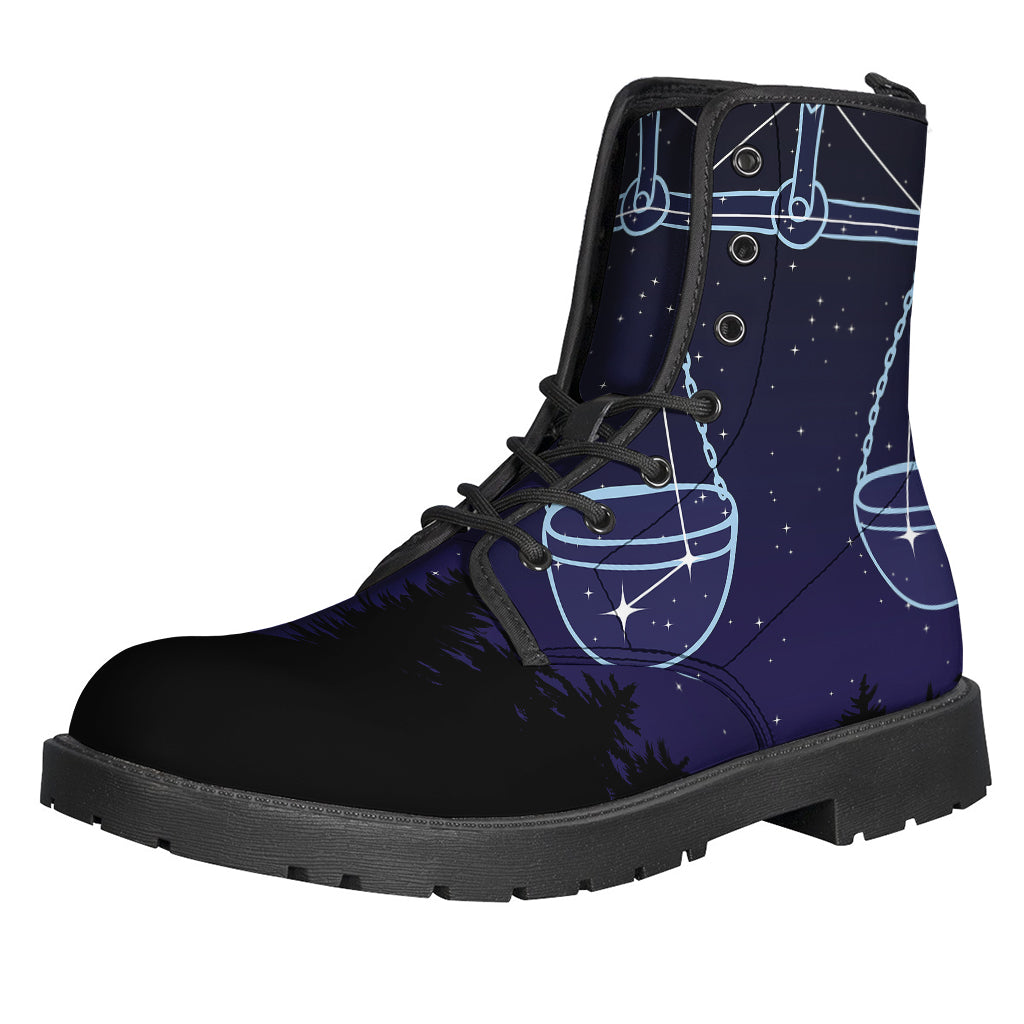 Libra Constellation Print Backpack