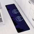 Libra Constellation Print Long Kitchen Mat