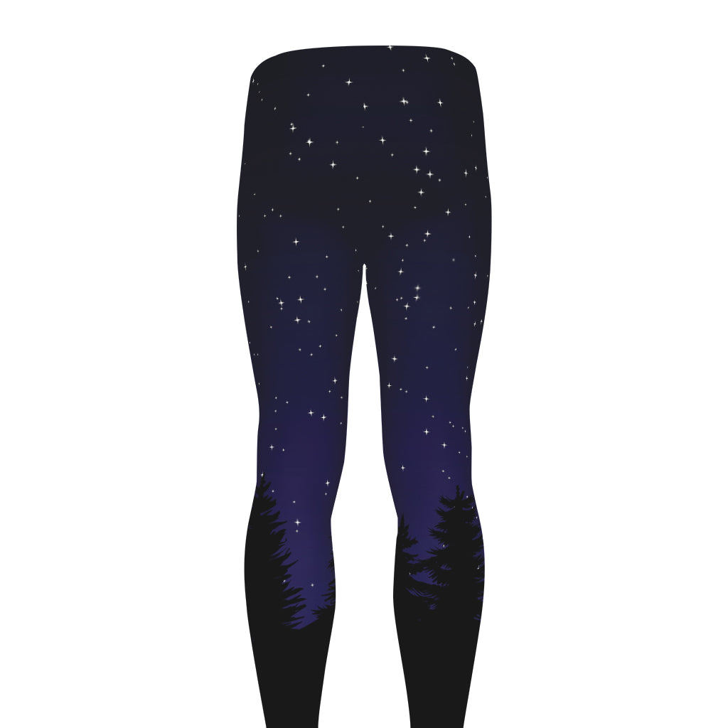 Libra Constellation Print Men's leggings