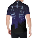 Libra Constellation Print Men's Shirt