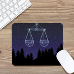 Libra Constellation Print Mouse Pad