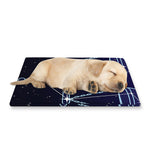 Libra Constellation Print Pet Cooling Mat Cover