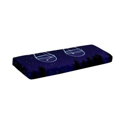 Libra Constellation Print Piano Keyboard Cover