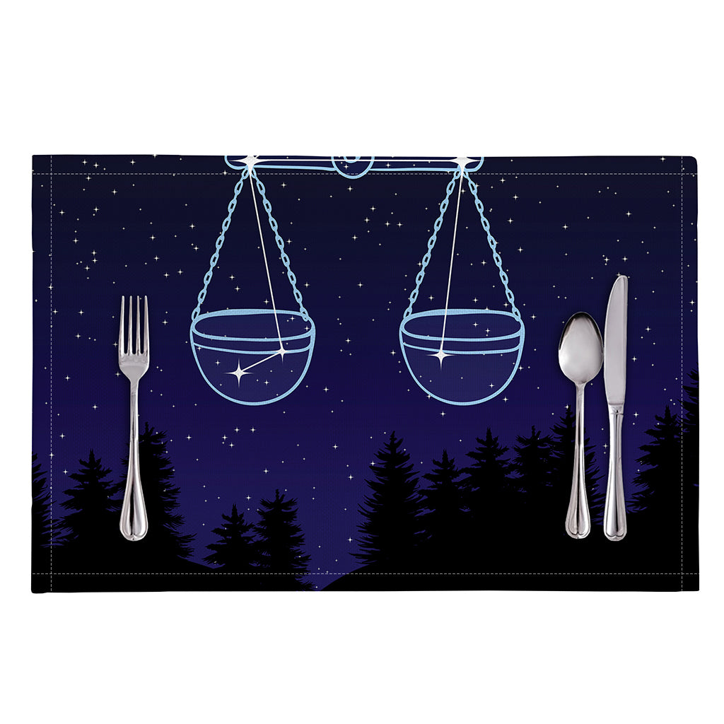 Libra Constellation Print Placemat
