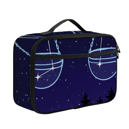 Libra Constellation Print Portable Lunch Bag