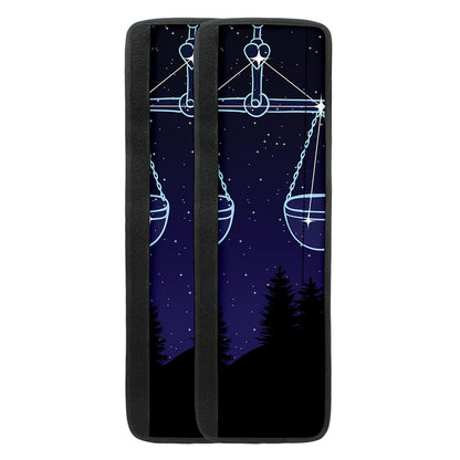 Libra Constellation Print Refrigerator Handle Covers