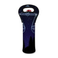 Libra Constellation Print Single Neoprene Wine Tote