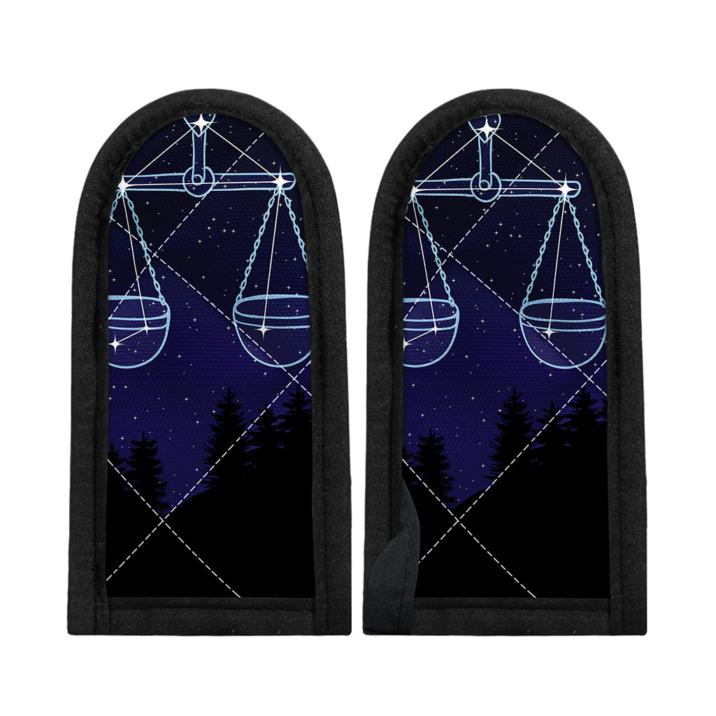 Libra Constellation Print Skillet Handle Cover