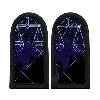 Libra Constellation Print Skillet Handle Cover