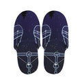 Libra Constellation Print Slippers