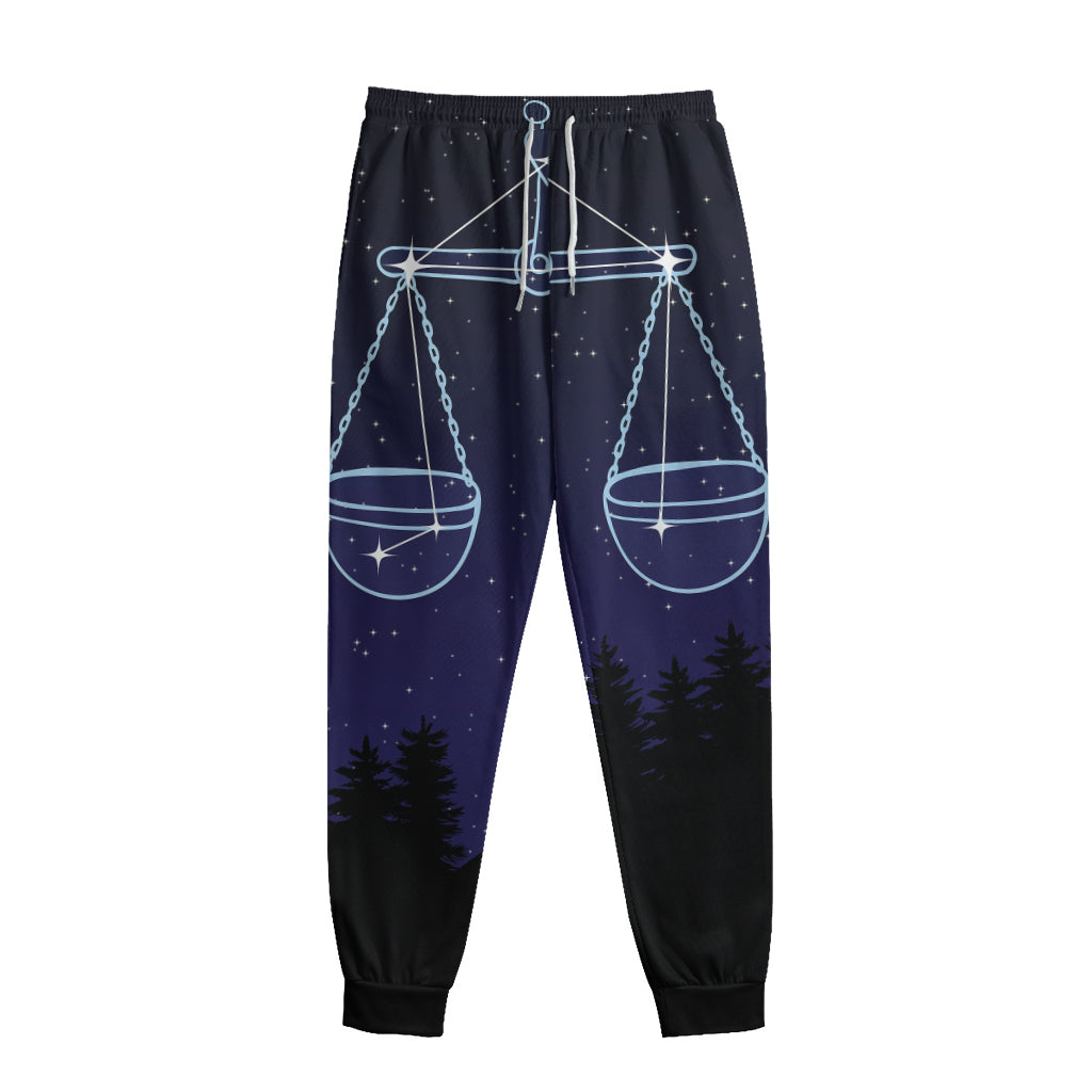 Libra Constellation Print Sweatpants