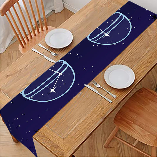 Libra Constellation Print Table Runner