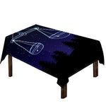 Libra Constellation Print Tablecloth