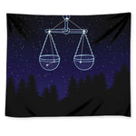 Libra Constellation Print Tapestry