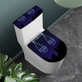 Libra Constellation Print Toilet Lid And Tank Cover Set