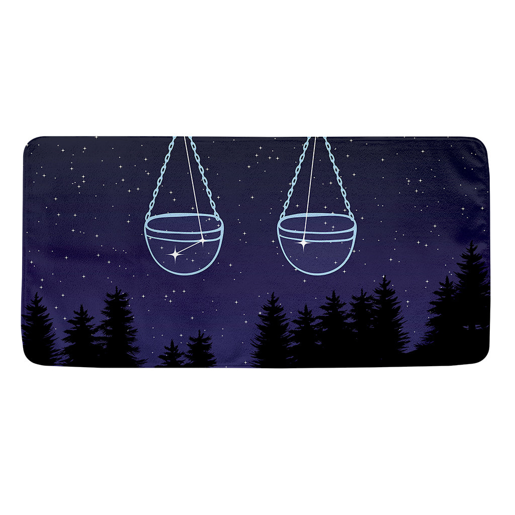 Libra Constellation Print Towel